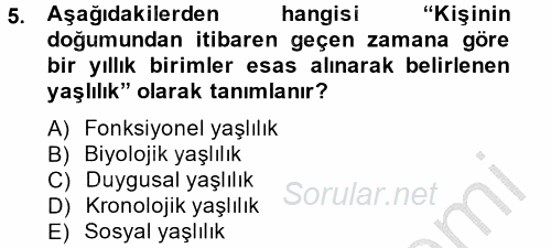 Sosyal Politika 2 2012 - 2013 Dönem Sonu Sınavı 5.Soru
