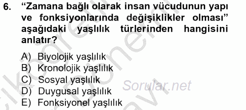 Sosyal Politika 2 2012 - 2013 Dönem Sonu Sınavı 6.Soru