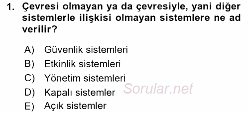 Güvenlik Sistemleri 2017 - 2018 3 Ders Sınavı 1.Soru