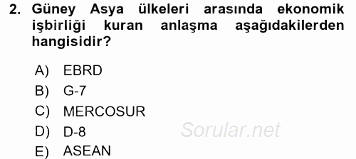 Ekonominin Güncel Sorunları 2017 - 2018 3 Ders Sınavı 2.Soru