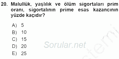 Belge Yönetimi ve Ofis Uygulamaları 2015 - 2016 Ara Sınavı 20.Soru