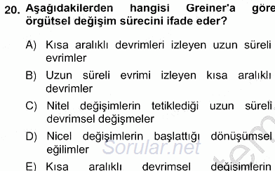 Eğitim Sosyolojisi 2012 - 2013 Ara Sınavı 4.Soru