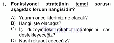 Örgütlerde İnsan Kaynakları Yönetimi 2012 - 2013 Ara Sınavı 1.Soru
