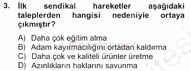 Örgütlerde İnsan Kaynakları Yönetimi 2012 - 2013 Ara Sınavı 4.Soru