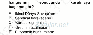 Örgütlerde İnsan Kaynakları Yönetimi 2012 - 2013 Ara Sınavı 6.Soru