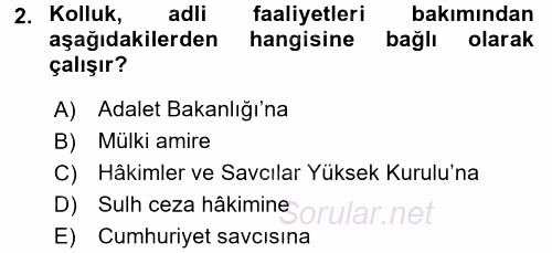 Ceza Muhakemesi Hukuku 2016 - 2017 3 Ders Sınavı 2.Soru