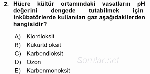 Viroloji 2016 - 2017 Dönem Sonu Sınavı 2.Soru