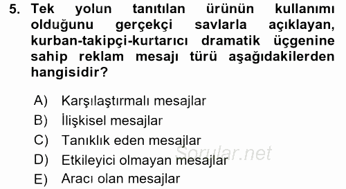 İletişim Ortamları Tasarımı 2017 - 2018 Ara Sınavı 5.Soru